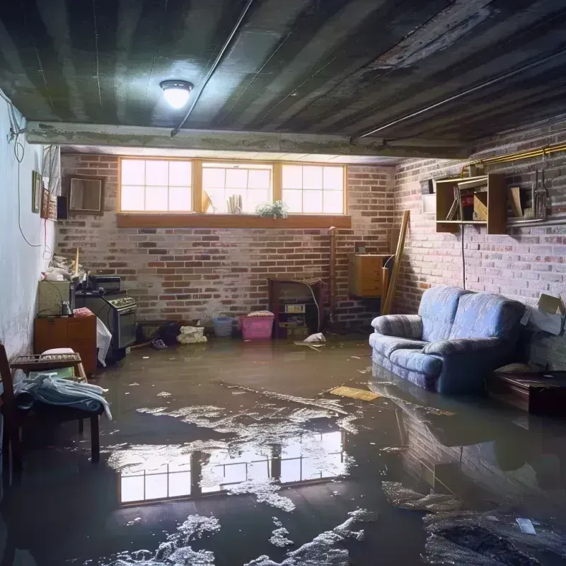 Flooded Basement Cleanup in Lamoille County, VT